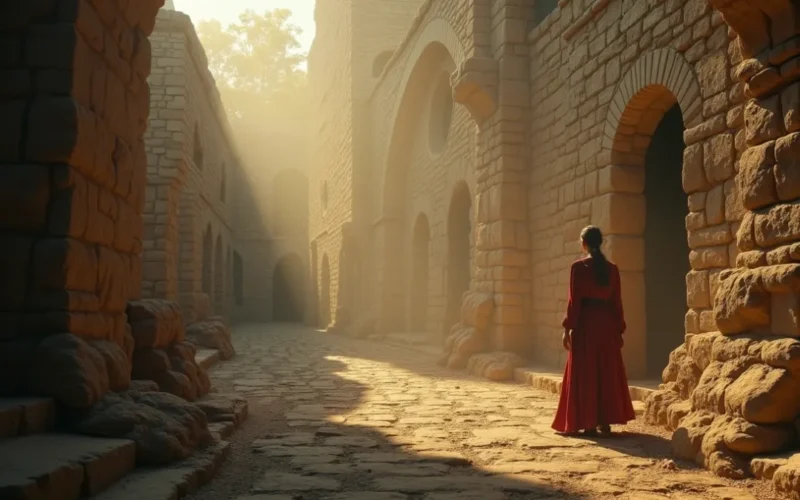 Como as locações de filmes medievais são escolhidas hoje