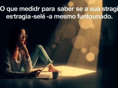 O que medir para saber se a sua estratégia está mesmo funcionando