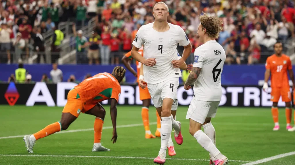 Noruega vence Costa do Marfim e enfrenta Brasil nas oitavas