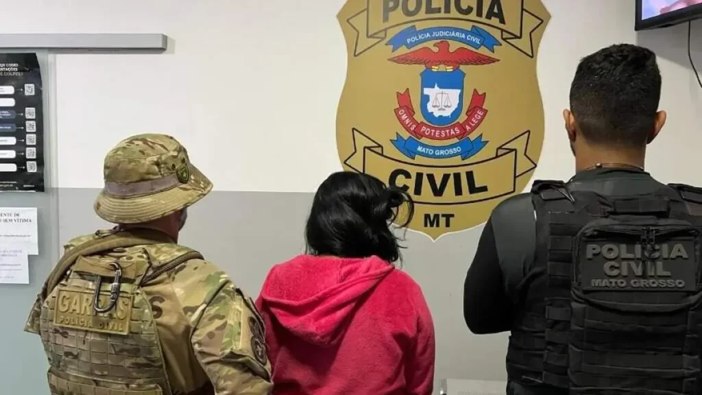 Preso no MT mulher suspeita de 3 execuções em MS