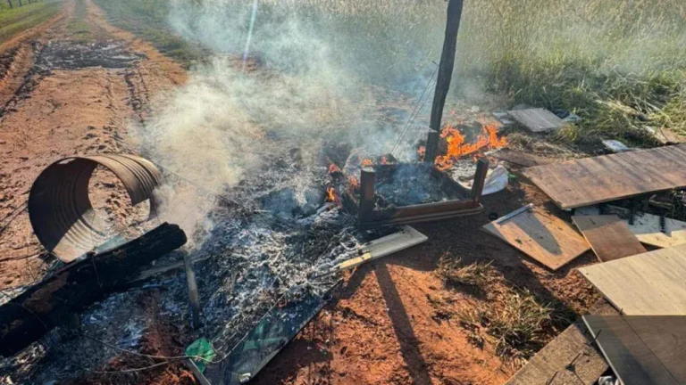 Indígena é preso após ocupação e danos em fazenda em Amambai