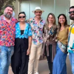 Amigos coloridos celebram vida em despedida de Tiago