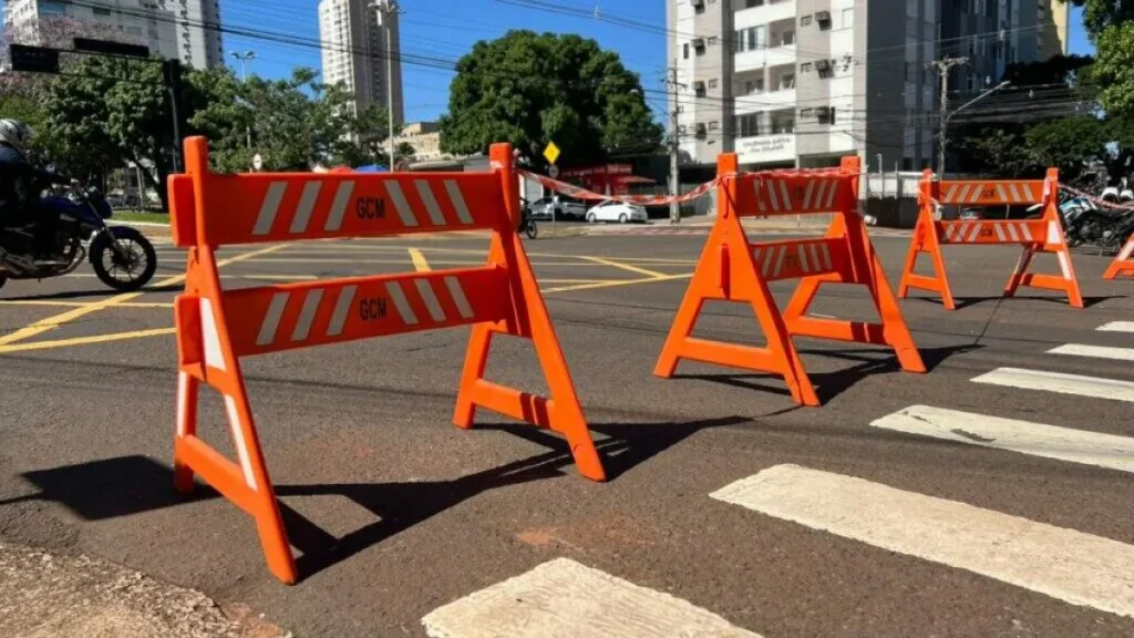 Campo Grande terá 30 interdições no trânsito neste fim de semana