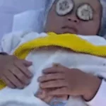 Bebês ganham spa com pepino e massagem no último dia de aula