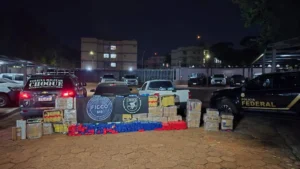Casal é preso com 1 tonelada de maconha em depósito em Campo Grande