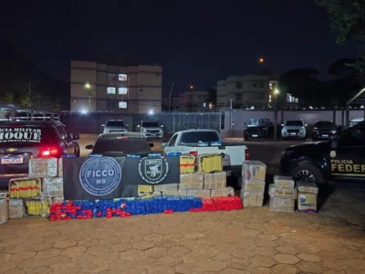 Casal é preso com 1 tonelada de maconha em depósito em Campo Grande