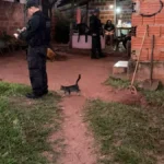 Operação com helicóptero mira facção por morte na rodoviária