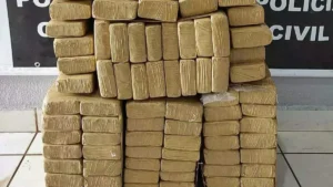 Jovem é preso com 394 kg de maconha em Ponta Porã